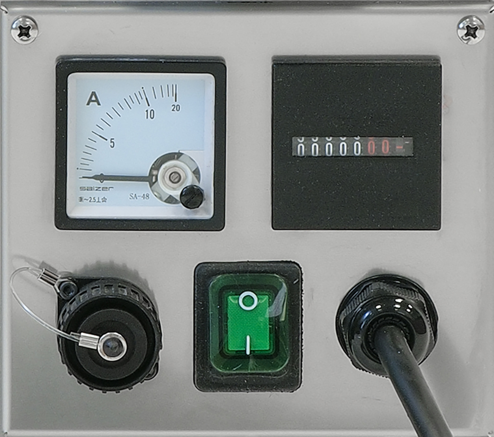 Trotec TTR 250 Bedienfeld