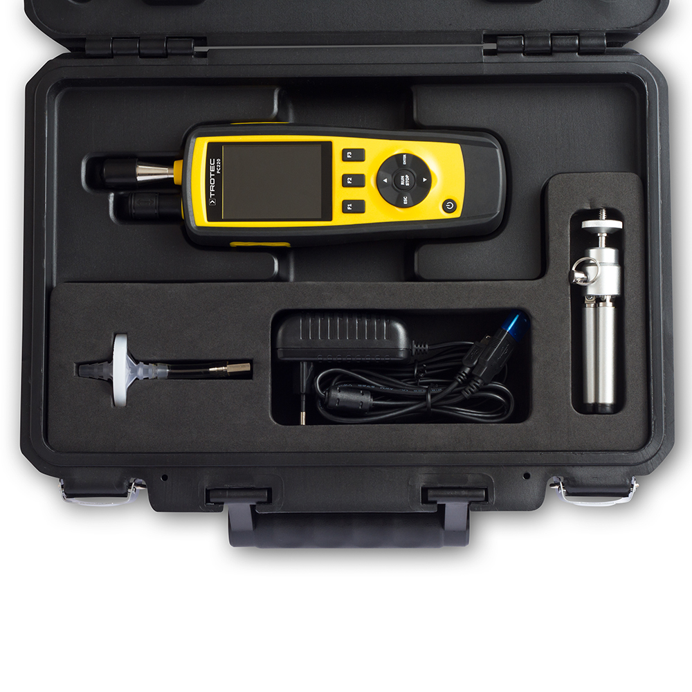 Trotec particle counter PC220 accessories 1